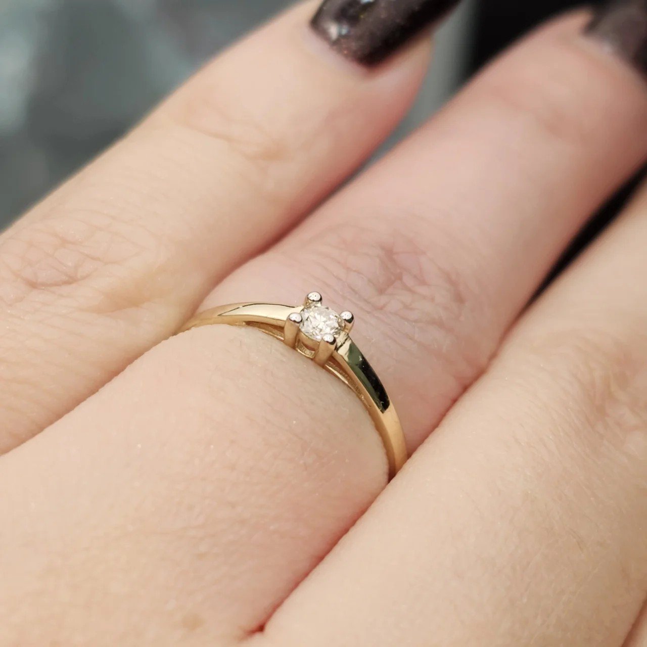 Кольцо Deimantas 108092952 16р 1,02гр 0,106ct. купить,NaN