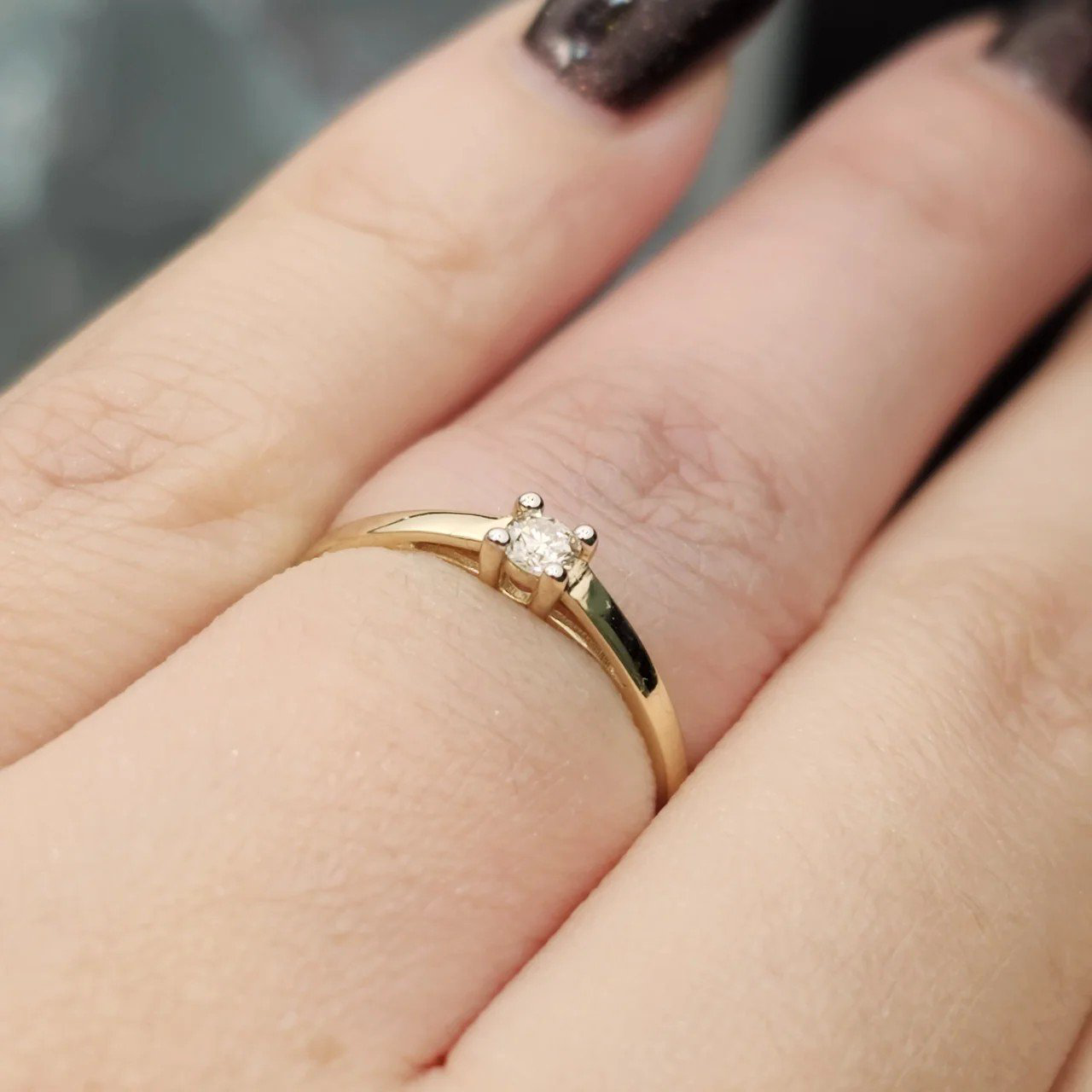 Кольцо Deimantas 108092952 16р 1,02гр 0,106ct. купить,NaN