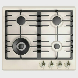 Газовая варочная поверхность Midea MG696T RI-B бежевая