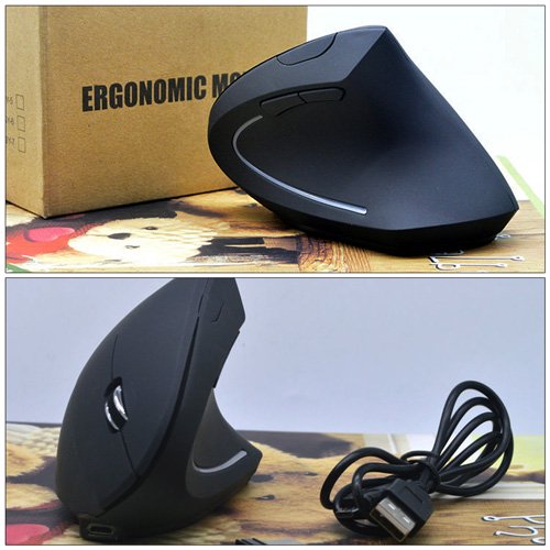 Компьютерная Мышь ViTi 2.4Ghz Vertical Black купить,0