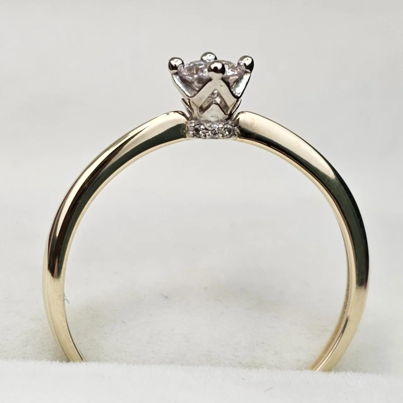 Кольцо Deimantas 108106767 17р 1,5гр 0,237ct. купить,NaN