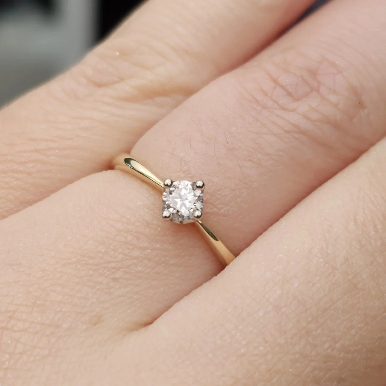 Кольцо Deimantas 108106767 17р 1,5гр 0,237ct. купить,NaN