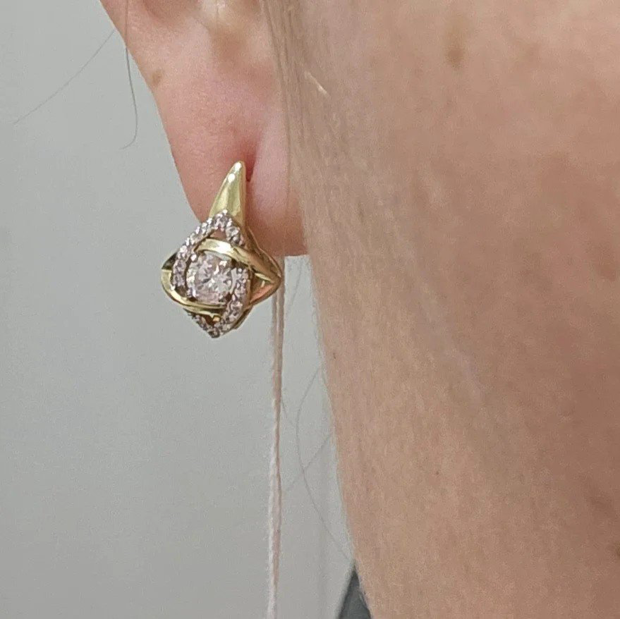 Серьги Deimantas 108117252 3,23гр. купить,NaN