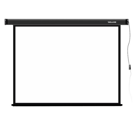 Экран моторизированный Deluxe DLS-E203х153 80"х60" черный купить,NaN