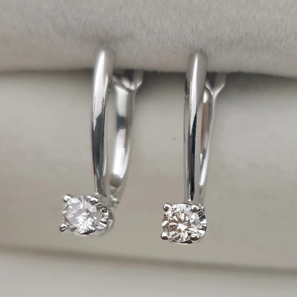 Серьги Deimantas 107995309 2,06гр 0,3ct. купить,NaN