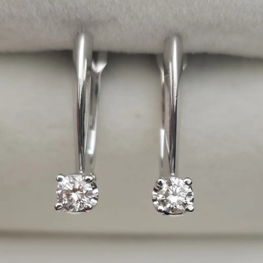 Серьги Deimantas 107995309 2,06гр 0,3ct. купить,NaN