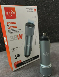 Автомобильная зарядка Saffi S3-010 38W USB Type-C