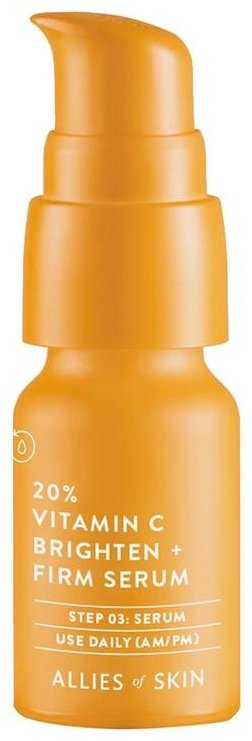 Allies of skin сыворотка 20% Vitamin C Brighten + Firm для лица 30 мл купить,NaN