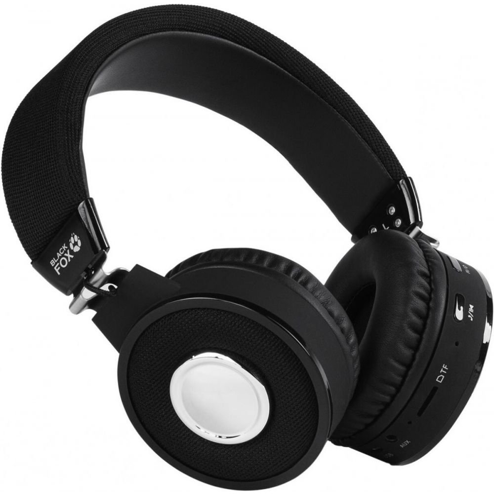 Наушники Black Fox BAH018D BT черные купить,NaN