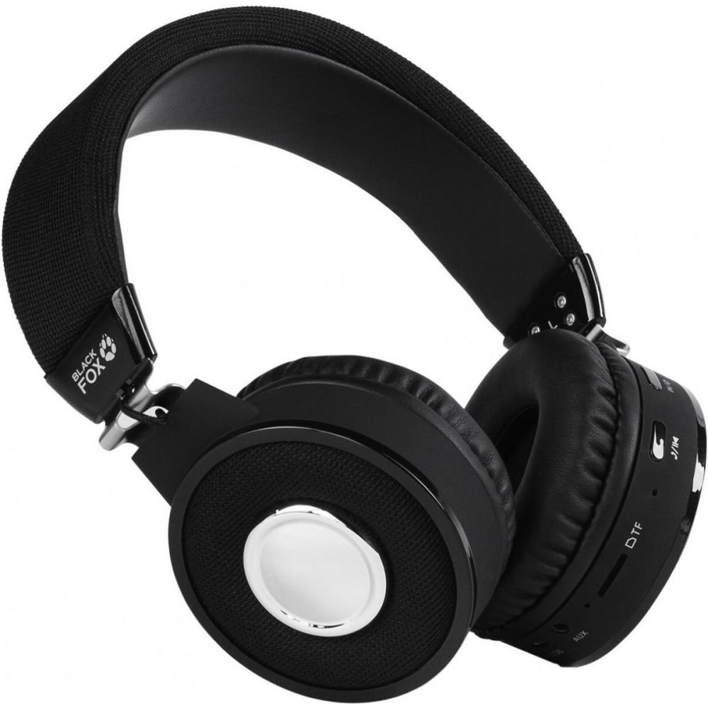 Наушники Black Fox BAH018D BT черные купить,NaN