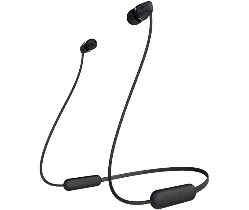 Наушники вкладыши Sony WI-C200 BT черные купить,NaN