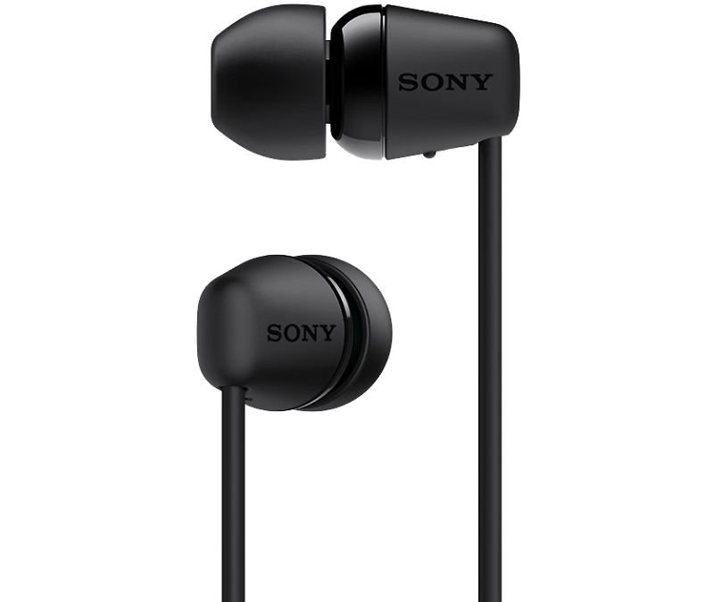Наушники вкладыши Sony WI-C200 BT черные купить,NaN
