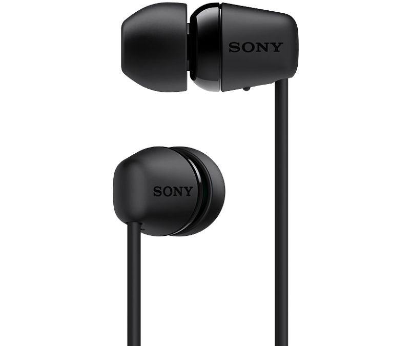 Наушники вкладыши Sony WI-C200 BT черные купить,NaN