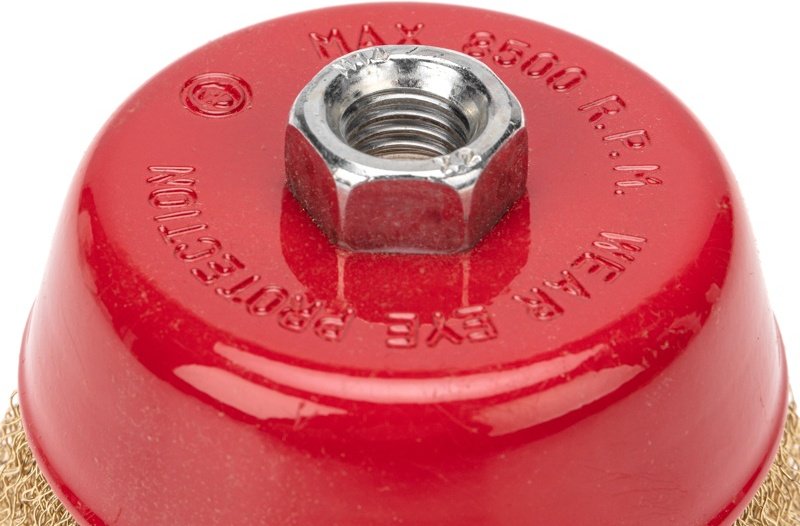 KRANZ чашечная щетка KR-91-1209 100x14 мм 1 шт