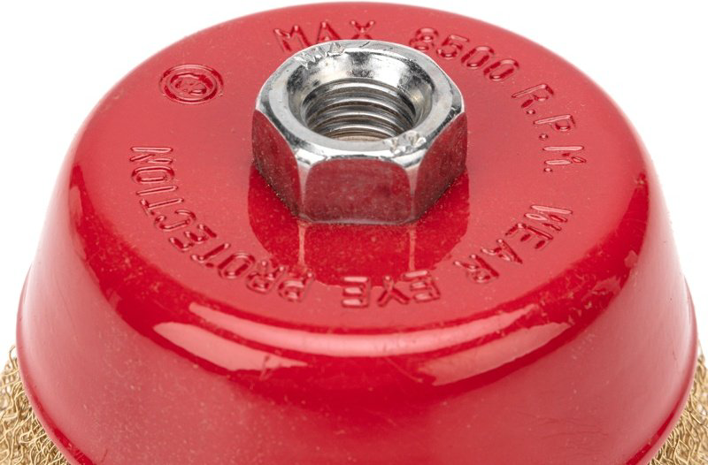 KRANZ чашечная щетка KR-91-1209 100x14 мм 1 шт купить,NaN