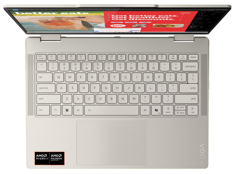 Ноутбук Lenovo  Yoga Slim 7 14AKP10 83JR0062RK 14" Seashell купить,NaN