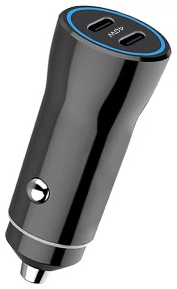 Зарядное устройство AVS A07318S USB Type-C черный купить,NaN
