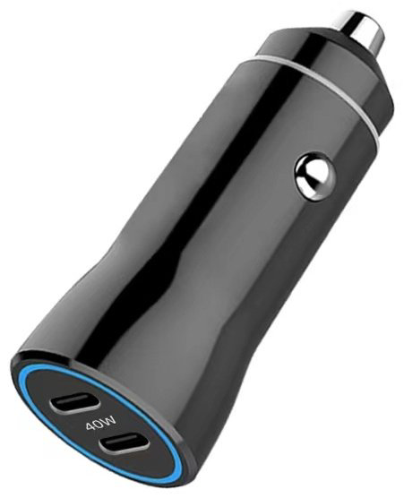 Зарядное устройство AVS A07318S USB Type-C черный купить,NaN