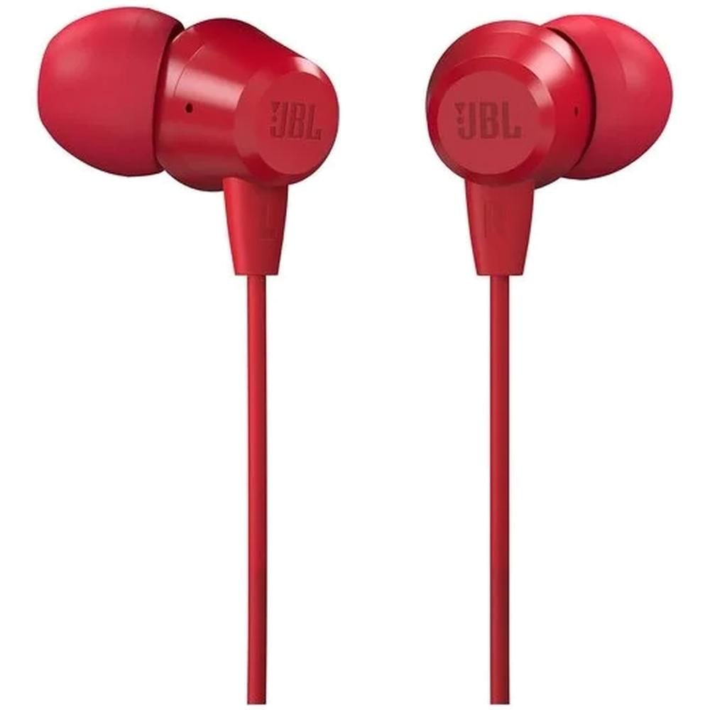 Наушники JBL C50HI красные купить,NaN