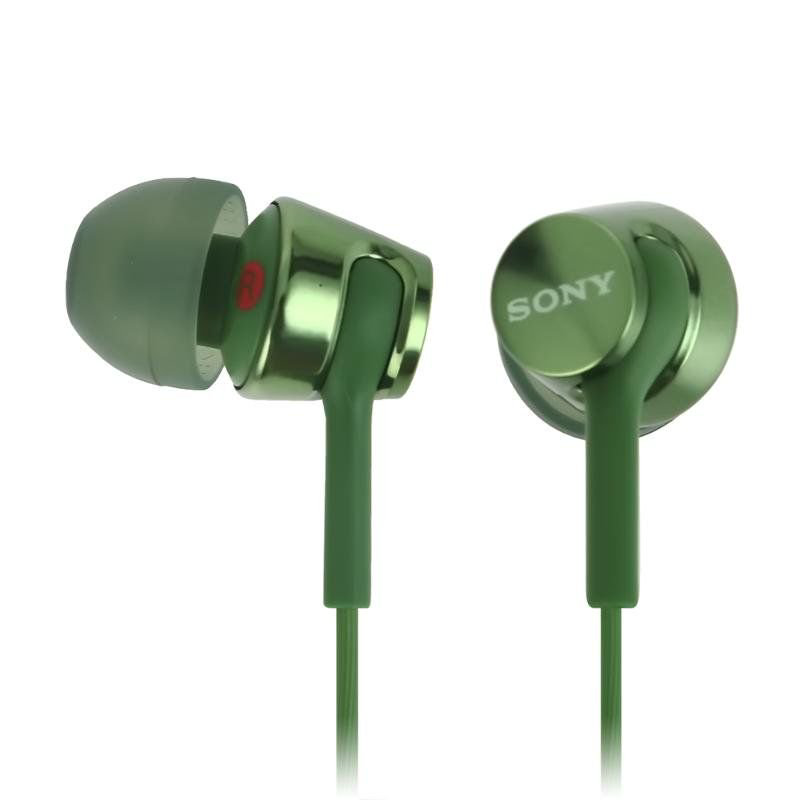 Наушники Sony MDR-EX155AP зеленые купить,NaN