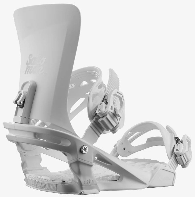 Крепление Salomon L41778200 2024 белый S купить,NaN