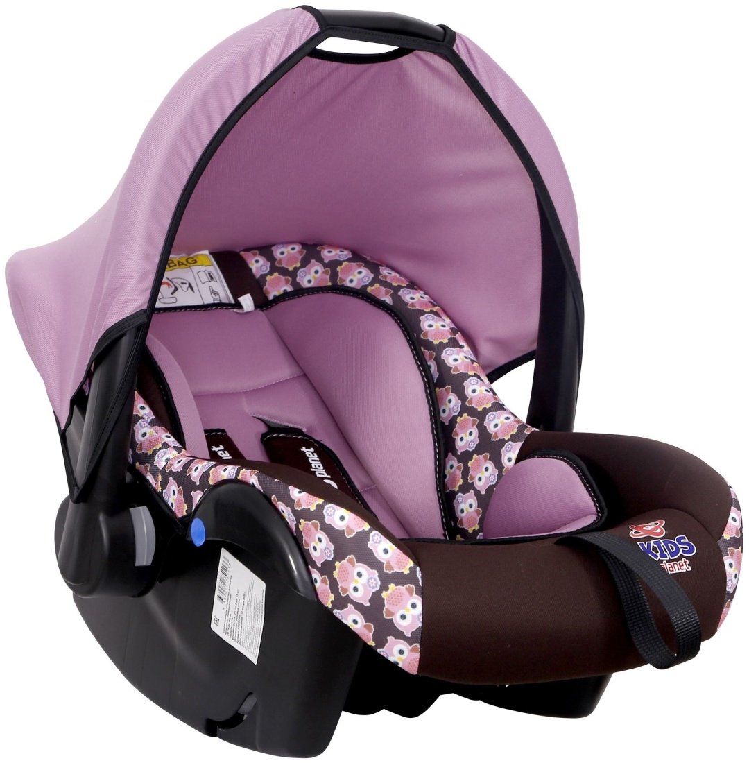 Siger Luna 0+ (до 13 кг) розовый купить,NaN