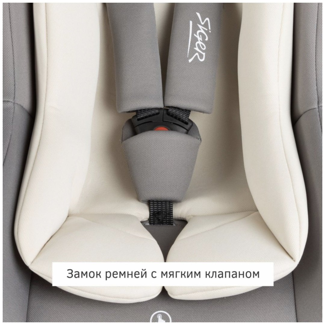 Siger Дафни 0+ (до 13 кг) серый купить,NaN