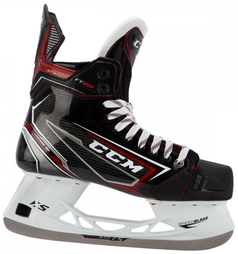 CCM JetSpeed FT490 хоккейные черный купить,NaN
