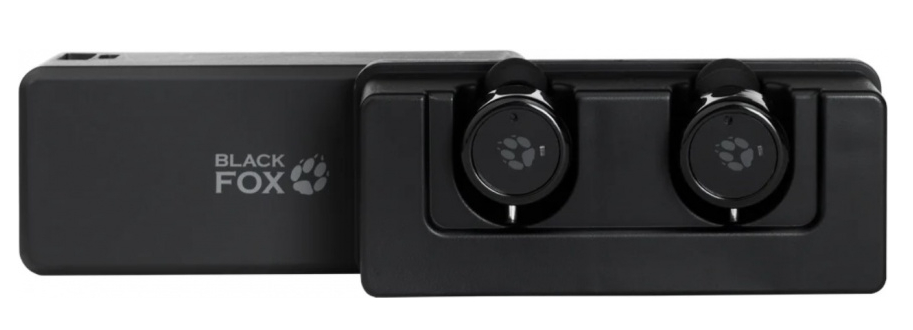 Наушники Black Fox TWS BAH003D BT черные купить,NaN