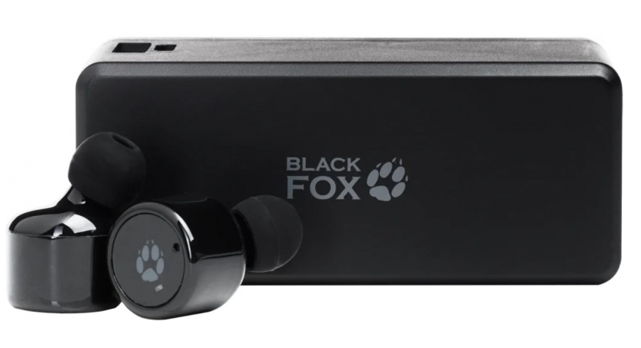 Наушники Black Fox TWS BAH003D BT черные купить,NaN