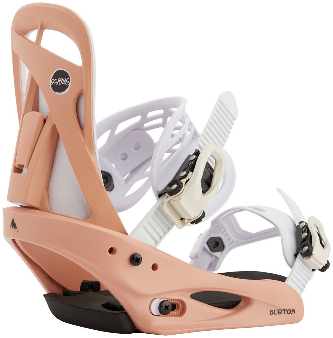 Крепление BURTON Scribe 2021 L бежевый купить,NaN