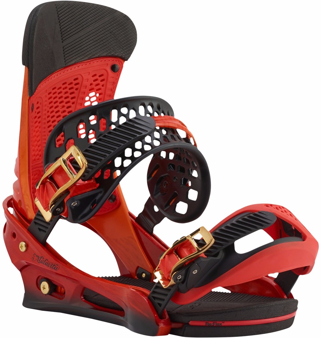 Крепление BURTON Malavita Sunburst 2014 красный M купить,NaN