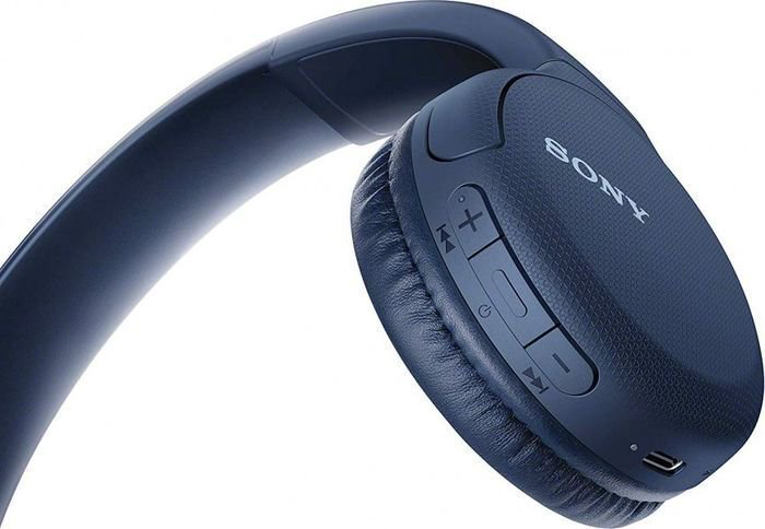 Наушники Sony WH-CH510 синие купить,NaN