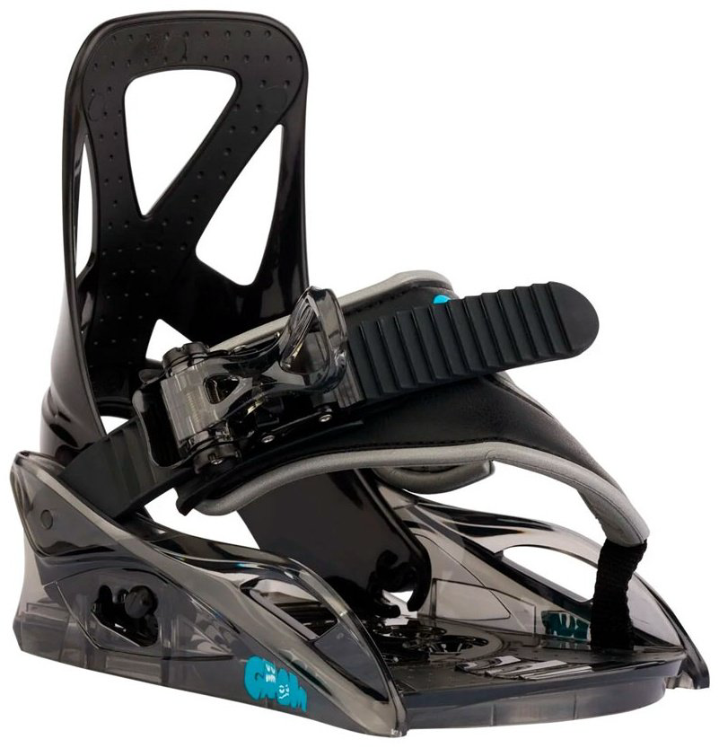 Крепление Burton крепление сноубордическое детское Grom - 2023 (M, black)