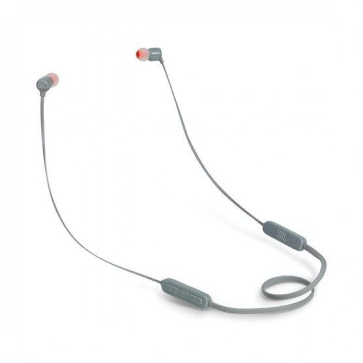 Наушники-вкладыши JBL T110 BT серые купить,NaN