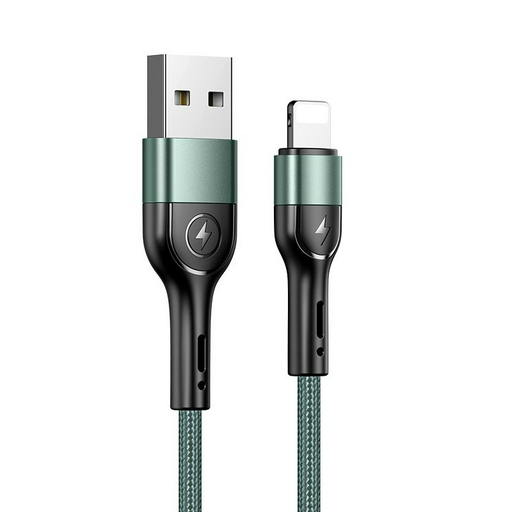 USB Кабель Usams SJ449USB02 USB A - Type-C 1м зеленый