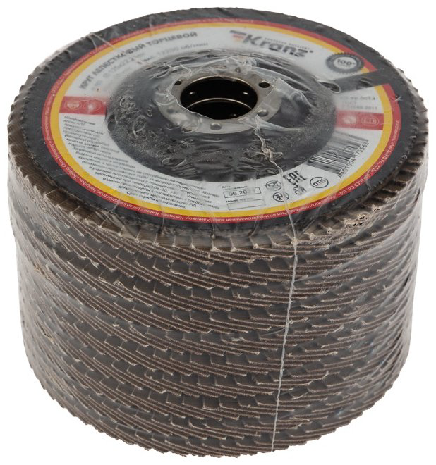 KRANZ лепестковый диск KR-90-0014 125x22.2 мм 1 шт купить,NaN