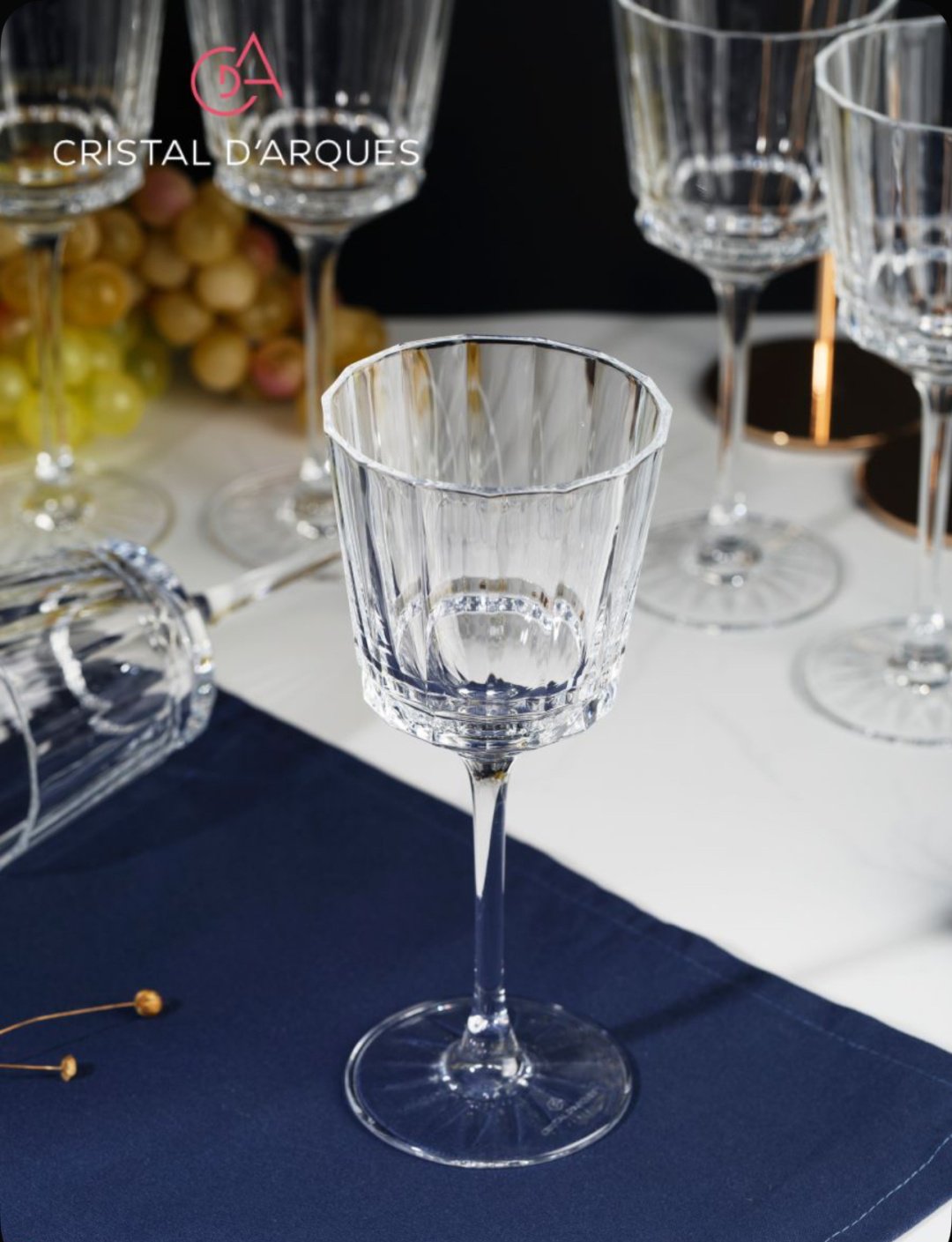 Набор бокалов Cristal d'Arques 250 мл, хрусталь, закаленное стекло, 6 шт купить,NaN
