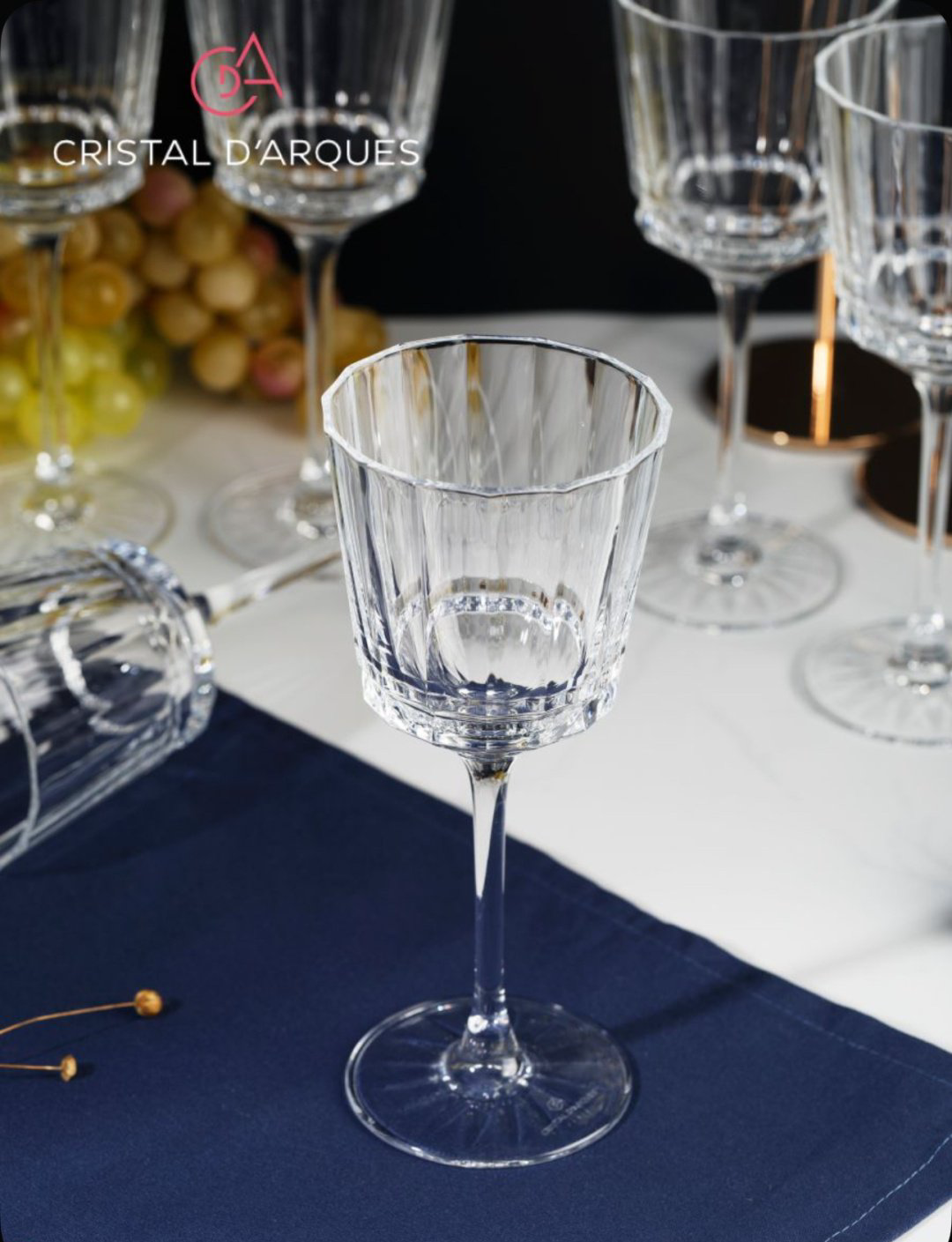 Набор бокалов Cristal d'Arques 250 мл, хрусталь, закаленное стекло, 6 шт купить,NaN