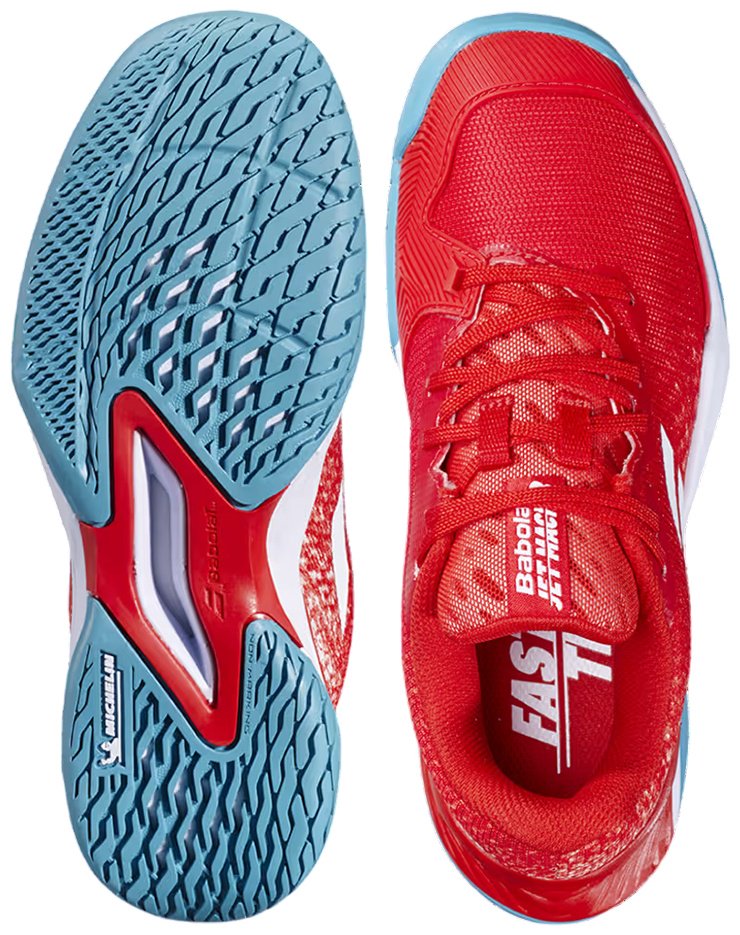 Кроссовки Babolat Jet Mach 3 Junior AC Girl 3K3S25A883-5061 red 30