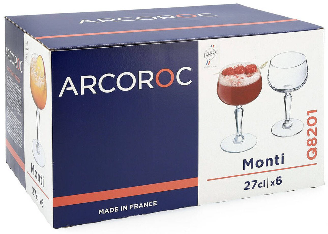 Набор бокалов ARCOROC 270 мл, закаленное стекло, 6 шт купить,NaN