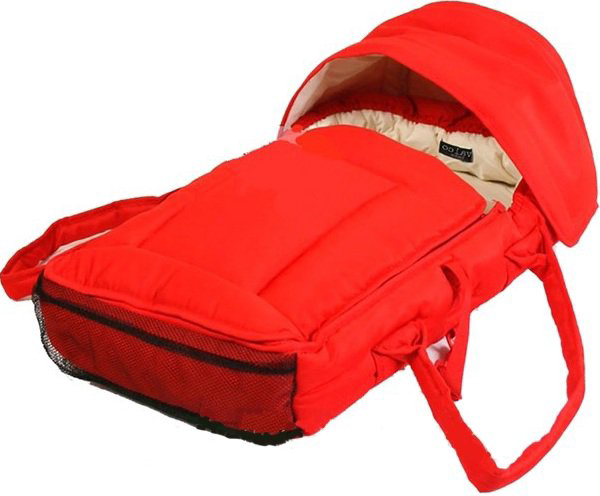 Люлька-переноска Valco baby Soft Bassinet красная купить,NaN