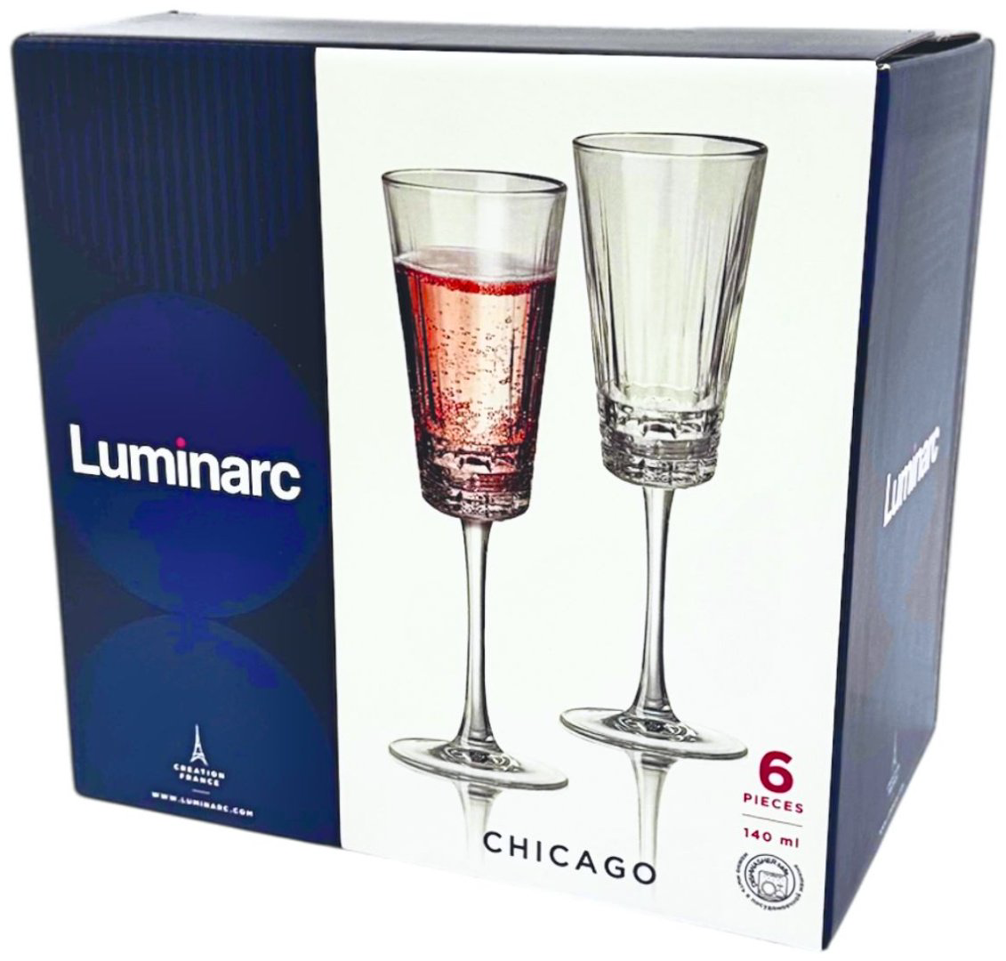 Набор бокалов Luminarc 140 мл, стекло, 6 шт купить,NaN