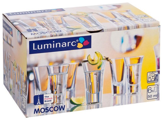 Стопка для водки Luminarc 50 мл, 6 шт купить,NaN