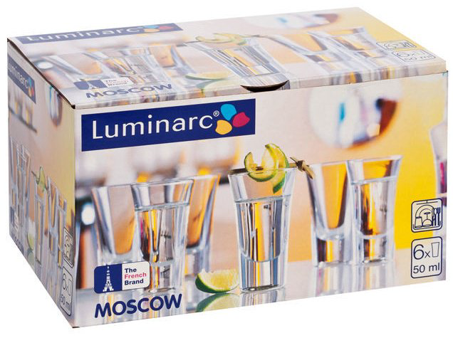 Стопка для водки Luminarc 50 мл, 6 шт купить,NaN