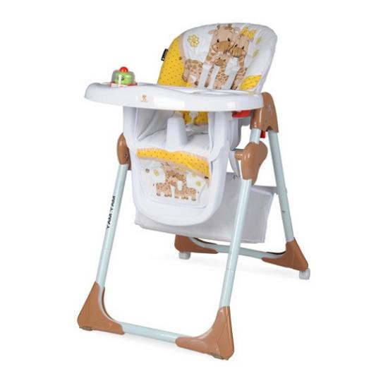 Стульчик Bertoni Yam Yam Beige-Yellow Family 1803 желтый купить,NaN