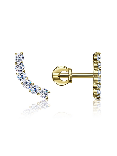 Пуссеты Veronika Jewelry С330-3285ж золото 1.2гр