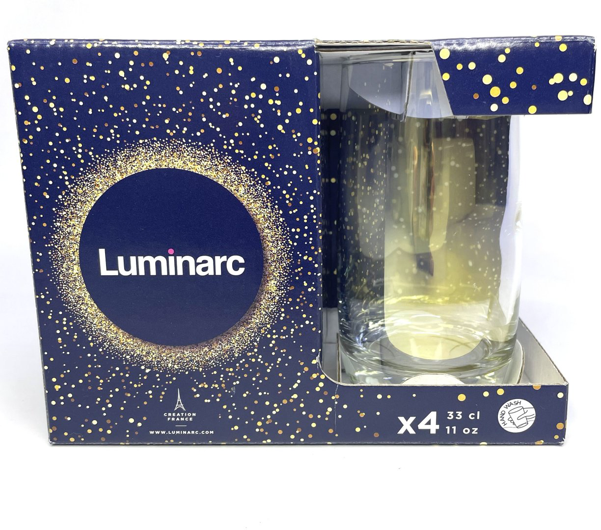Набор стаканов Luminarc 350 мл, стекло, 4 шт купить,NaN