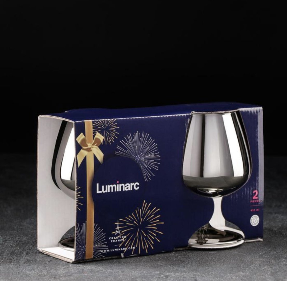 Набор бокалов Luminarc 400 мл, стекло, 2 шт купить,NaN