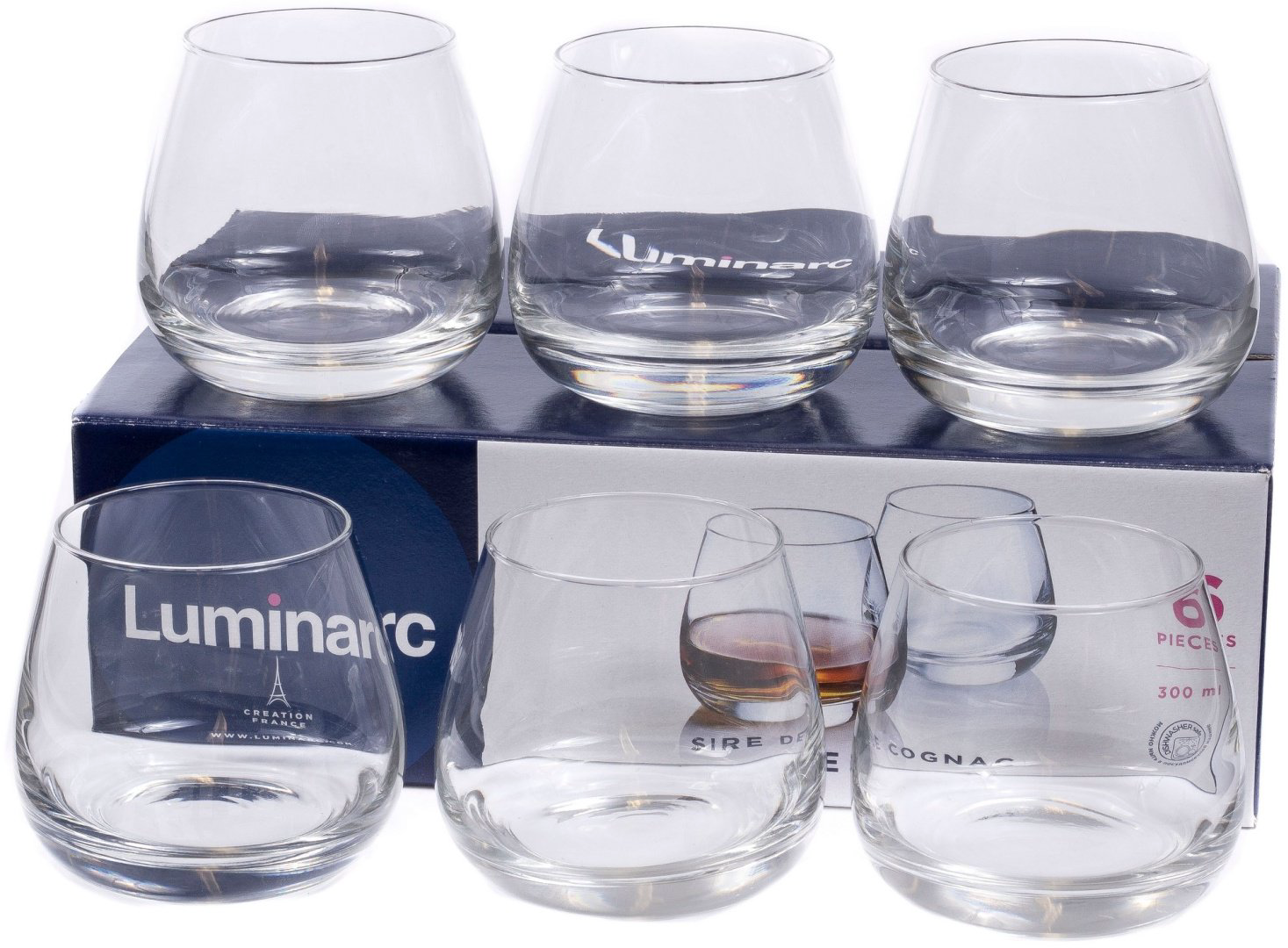 Набор стаканов Luminarc 300 мл, стекло, 6 шт купить,NaN